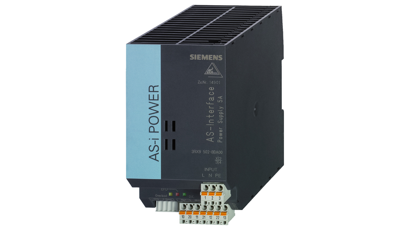 Siemens #3RX9502-0BA00 AS-i Power Supply, 5A 120V/230V AC, AS Interface PS Unit - Image 1