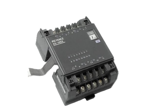 Keyence #KV-16EX, PLC Module, 16 Input - Image 1