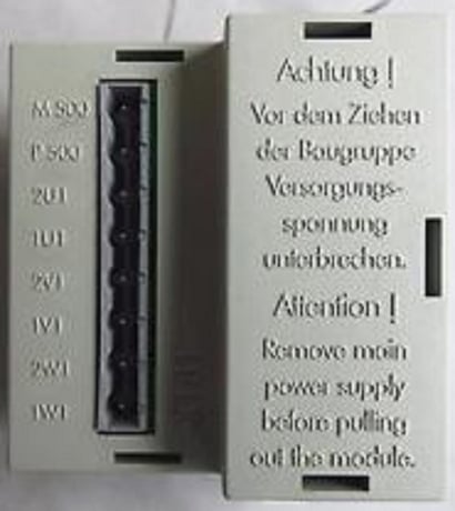 Siemens #6SN1111-0AB00-0AA0 Simodrive 611 Surge Arrester for Power Supply, 10 kW - Image 1