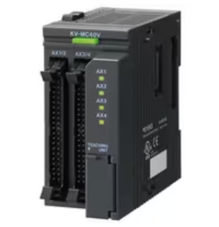 Keyence #KV-MC40V, 4-Axis Pulse Train Positioning Motion Unit - Image 1