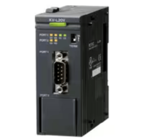 Keyence #KV-L20V, PLC Serial Communication Unit - Image 1