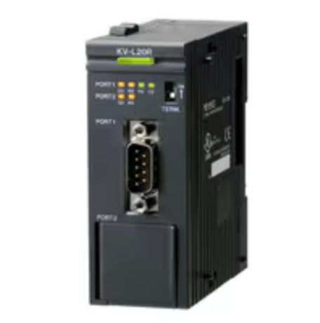 Keyence #KV-L20R, Multi-Communication Unit, 2 Ports - Image 1