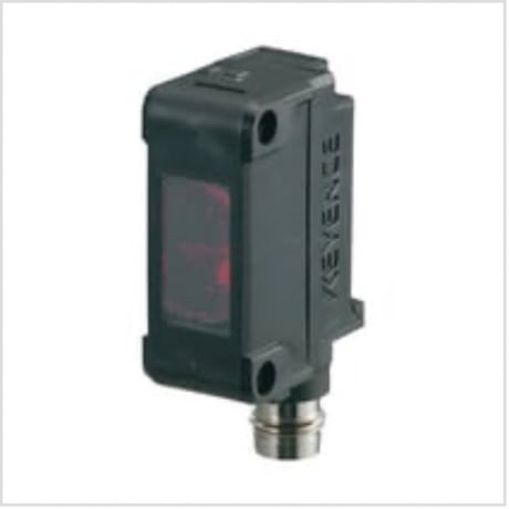 Keyence PZ-G102CP Photoelectric Sensor, Square Reflective M8 Connector Type, PNP - Image 1