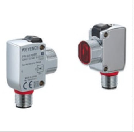 Keyence PR-G51CBD Photoelectric Sensor, M18 Threaded, Thrubeam, M12 Connect, 30m - Image 1