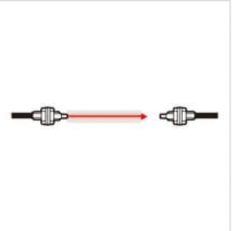 Keyence FU-86 Fiber Optic Sensor, Fiber Unit Thrubeam Type - Image 1