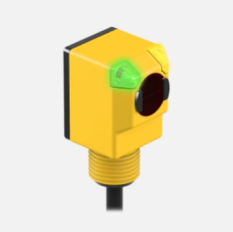 Banner Q25SP6FF100Q 31941 EZ-Beam Q25 Fixed Field Sensor, Range 100 mm - Image 1