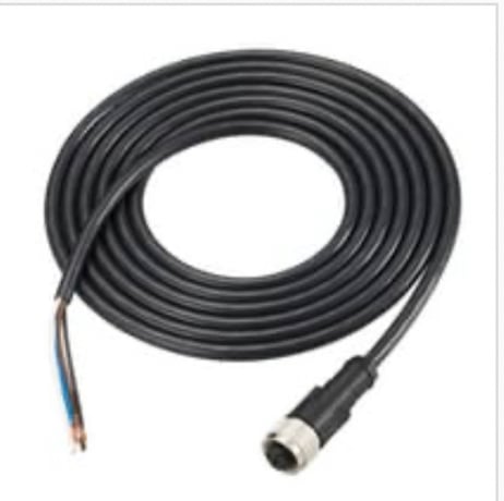 Keyence OP-87634 Laser Sensor Connector Cable, M12 Straight, 2 Long, Standard - Image 1