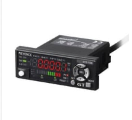 Keyence GT2-75N Digital Contact Sensor, Amplifier Unit, Panel Mount Type, NPN - Image 1