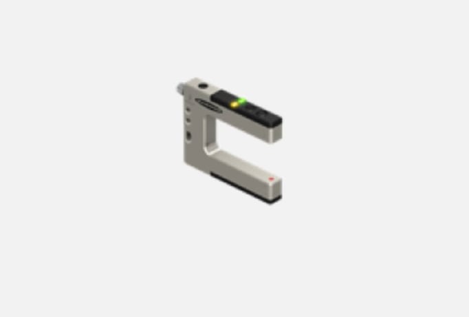 Banner SLM30B6QPMA 75028 SLM Rugged Nickel Plated Metal Fixed-Distance Sensor - Image 1