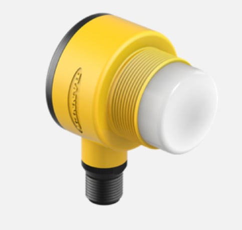 Banner T30GRY2PQ 74052 EZ-Light Right-angle 30 mm Sensor Housing, 3-Color 7-Fun - Image 1