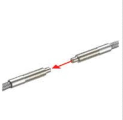 Keyence FU-77G Fiber Optic Sensor, Fiber Unit Thrubeam Type - Image 1