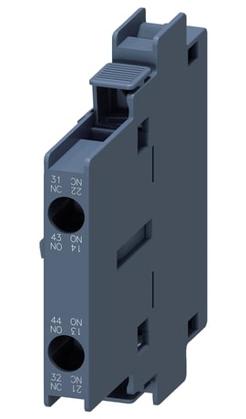 Siemens 3RH1921-1DA11 Auxiliary Switching Block, 10 mm, Screw Connector - Image 1