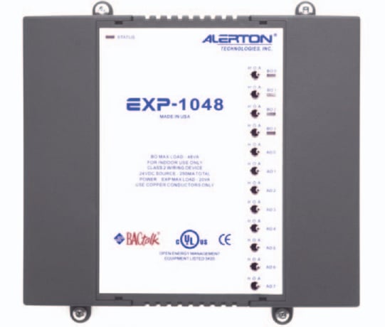 Alerton Honeywell EXP-1048 I/O Expansion Module for VLX, 10 Uni In, 4 Bi Out - Image 1
