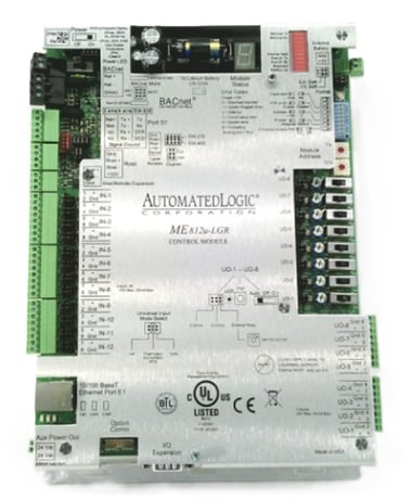 ALC Automated Logic ME812u-LGR ME-Line Multi-Equipment Control and BACnet Router - Image 1