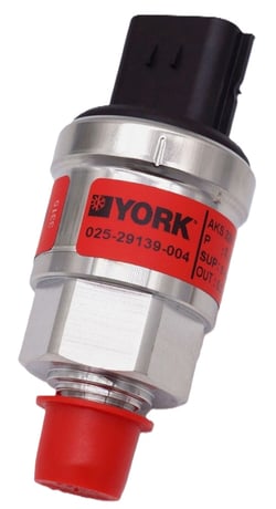 York Johnson Controls 025-29139-004 1/4" NPT Pressure Transducer, 0-400, .5-4.5V - Image 1