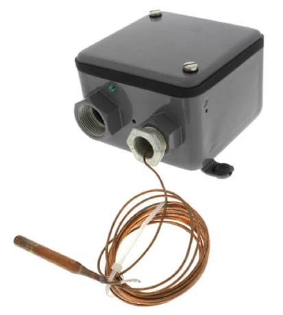 Johnson Controls A19ANC-1C Remote Bulb Temp Control w/ Rainproof Enclosure - Image 1
