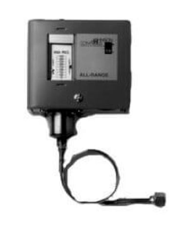 Johnson Controls P170AA-400C 1/4" Male Flare SPST Open-Low High Pressure Control - Image 1