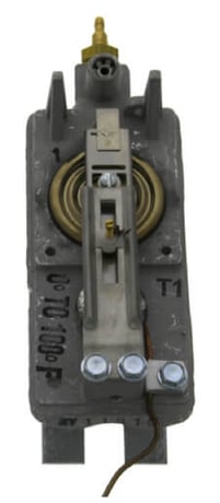 Johnson Controls T-5210-1002 Pneumatic Temperature Transmitter w/ 5-1/2" Cap - Image 1