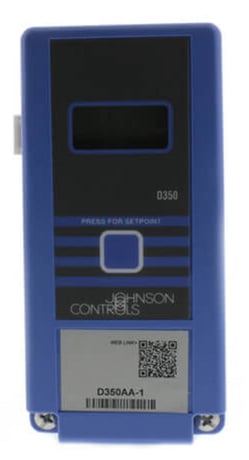 Johnson Controls D350AA-1C D350 Temperature Display Module w/ Fahrenheit Scale - Image 1