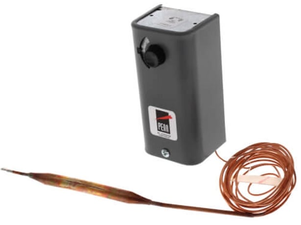 Johnson Controls A19ABC-40 Remote Bulb Temp Control, 30/110F, Diff 3.5-14 Adj - Image 1