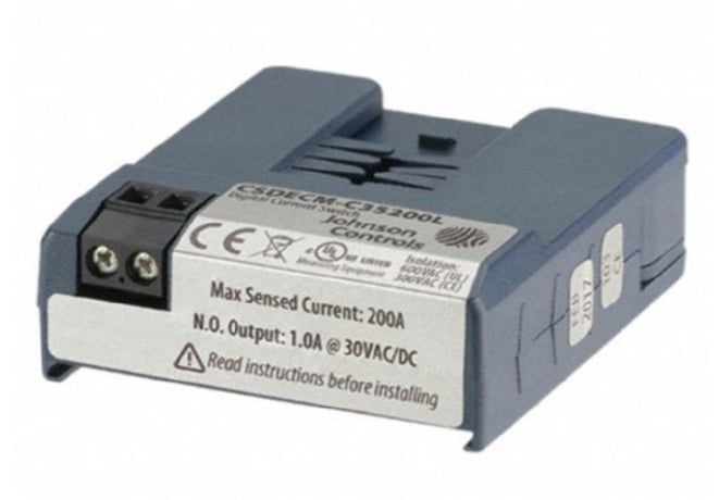 Johnson Controls CSDECM-C35200L0 Current Switch, Split-Core, 0.35 Min Turn-On - Image 1
