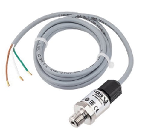 Veris PG07AM 316L Wetted 4 to 20 mA Statis Gauge Pressure Sensor, 0 to 100 psig - Image 1