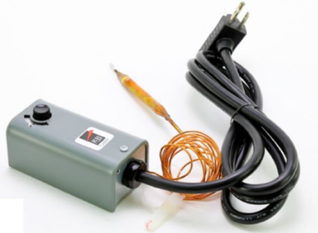 Johnson Controls A19AAT-2 Remote Bulb Temperature Control Thermostat, 6 Cap - Image 1