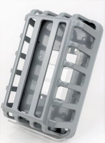 Johnson Controls GRD10A-601 Aluminum Thermostat Guard w/ Baseplate - Image 1