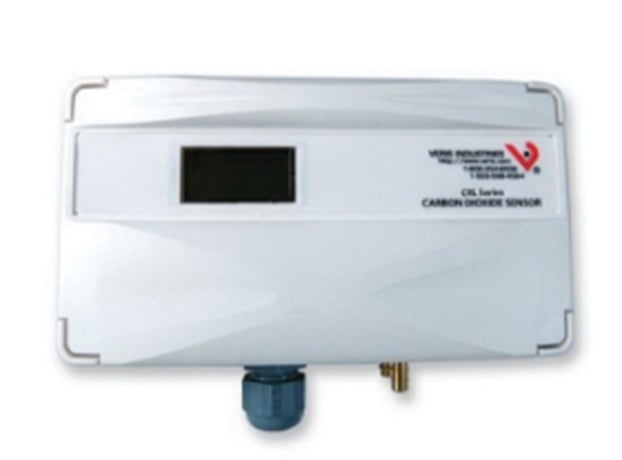 Veris CRLSXX Remote CO2 Sensor High-Impact ABS Plastic Remote Mount CO2 Sensor - Image 1
