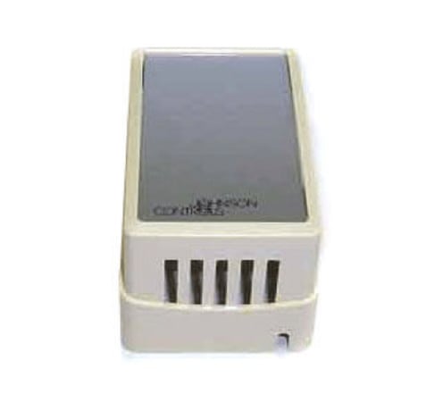 Johnson Controls T-4000-2144 Beige Thermostat Cover Plate Assembly - Image 1
