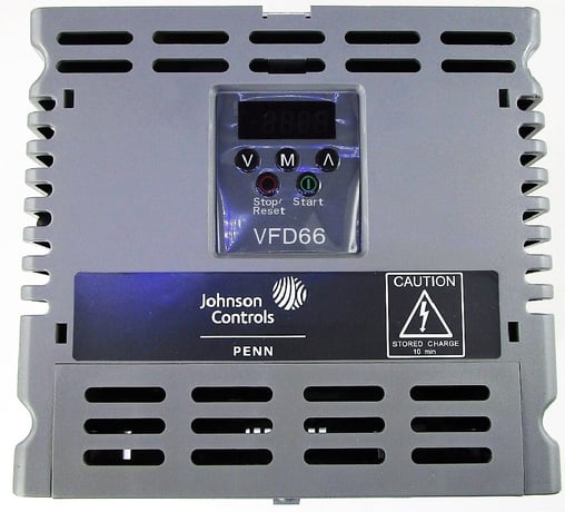 Johnson Controls VFD66CAA-2 Variable Frequency Drive, Fan Speed Ctl 2HP 240V 3PH - Image 1