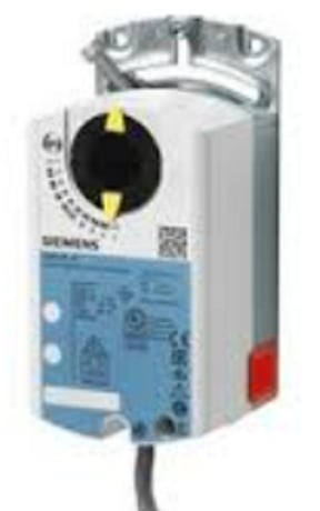 Siemens GDB131.1E Rotary Air Damper Actuator, AC 24 V, 3-Position, 5 Nm, 150 s - Image 1