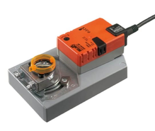 Belimo GM24A-SR Rotary Actuator, 40 Nm, AC/DC 24 V, 2...10 V, 150 s, IP54 - Image 1