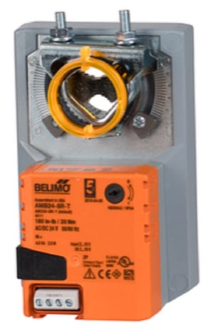 Belimo AMB24-SR-T Actuator, 180 in-lb 20 Nm, Non Fail-Safe, 2...10 V, Terminals - Image 1