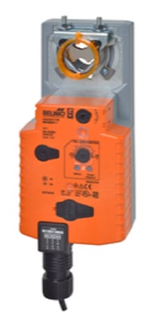 Belimo NKQB24-SR Damper Actuator, 54 in-lb 6 Nm, Electronic Fail-Safe, 2...10 V - Image 1