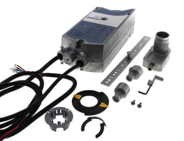 Siemens GCA151.1U Damper Actuator, Spring Return, 24 VAC/DC, 0-10/2-10 Vdc - Image 1