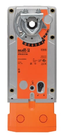 Belimo EFB120-S N4 Actuator, 270in-lb 30Nm, Spring Return, AC100-240V DC100-125V - Image 1