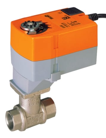 Belimo B208+TFRB24 2-Way 1/2" Characterized Control Valve, Cv 0.46, 24VAC/DC - Image 1