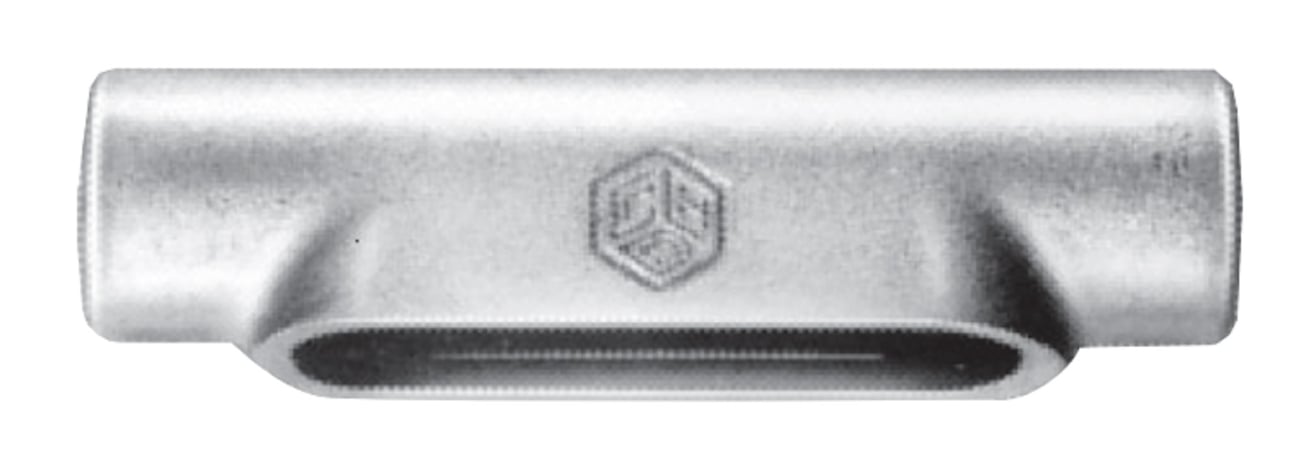 Cooper Crouse-Hinds Eaton C28 Condulet, Cast Iron Body, Type C, 3/4" Hub, Form 8 - Image 1