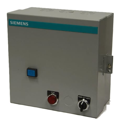 Siemens SXLB1120 Starter, HOA Enclosed Pump Controller SXLBO - Image 1