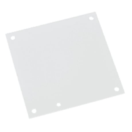 Hoffman A6P6 Internal Panel, For Junction Box, Steel, Fits 6x6, 4.88 x 4.88 - Image 1