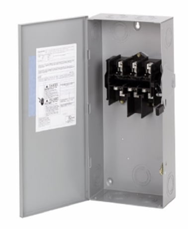 Cutler-Hammer Eaton DG323NGB Safety Switch General Duty 3P 100A 240V 50/60Hz - Image 1