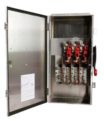 Eaton DH366NWK316 Single-Throw Fused Safety Disconnect Switch, 600A, NEMA 4X - Image 1