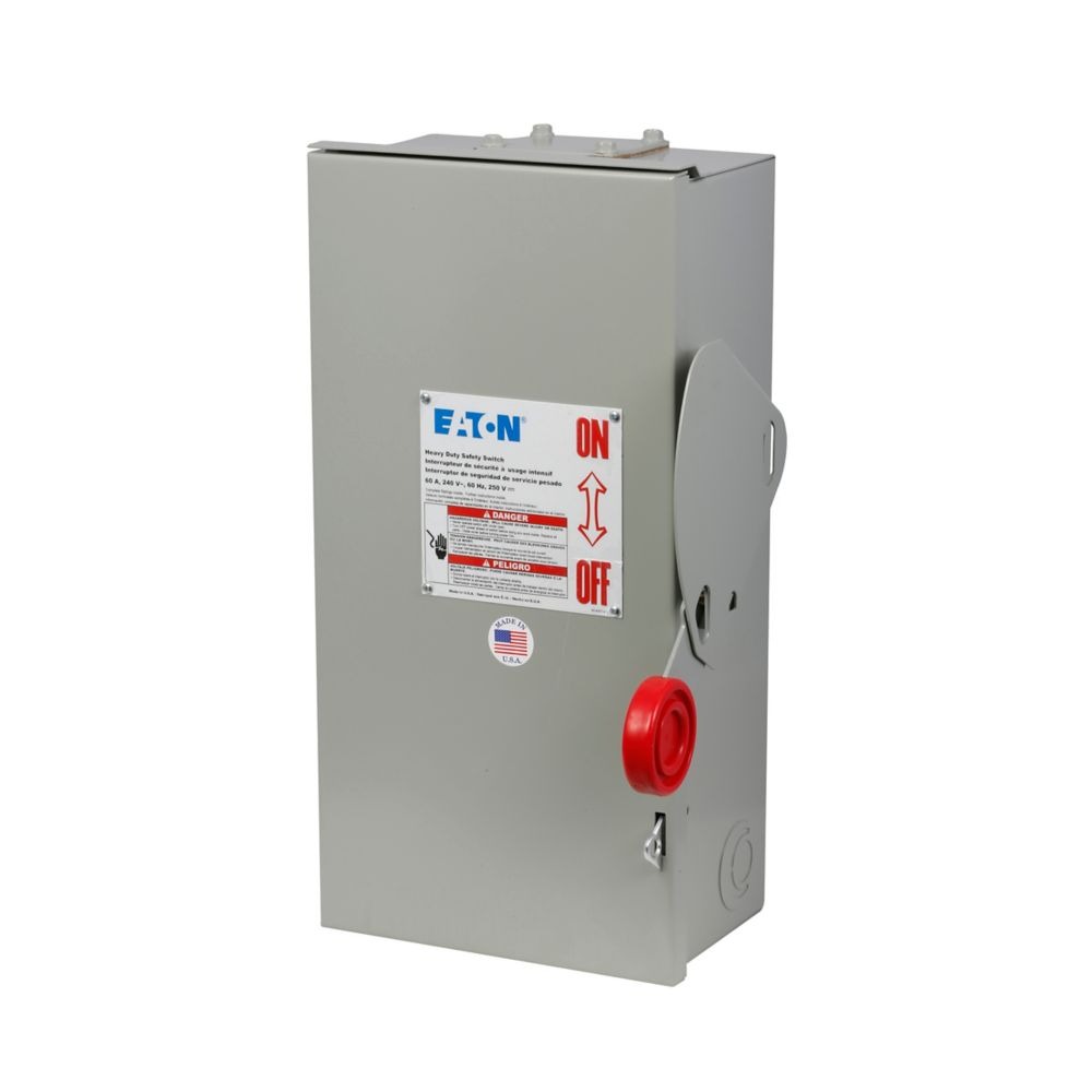 Eaton DH223FGKV Enhanced Visible Blade Single-Throw Safety Switch - Image 1