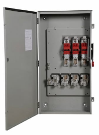 Cutler-Hammer Eaton DG225NRK Safety Switch General Duty 2P 400A 240V 50/60Hz - Image 1