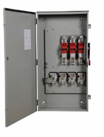 Cutler-Hammer Eaton DG325URK Safety Switch Heavy Duty 3P 400A 240V Non Fusible - Image 1