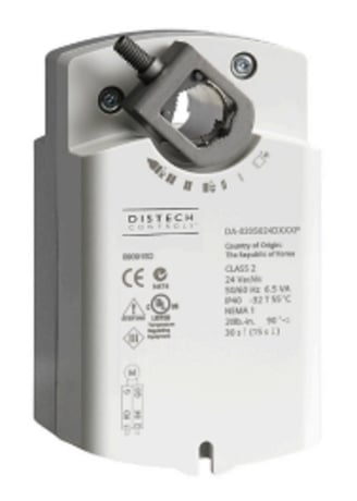 Distech DA-020S024QXXXP DA-020S 20 lb-in Spring Return Damper Actuator, 24V - Image 1