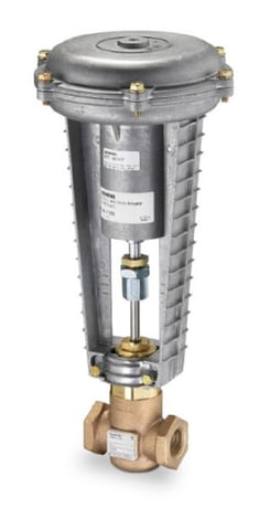 Siemens 277-03116 Globe Valve With Actuator, NPT, 40 Cv, Stainless Steel Trim - Image 1