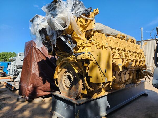4735 HP @ 1000 RPM, Caterpillar #G3616, Natural gas compression engine fully overhauled - Image 10