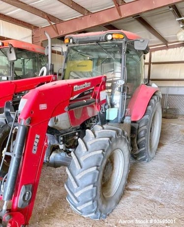 McCormick #X60.30, Utility Tractor, Quicke frontloader, Bucket and baler attachments included, 2012 - Image 3